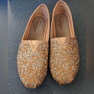 Luxe Bob's by Sketchers - Glitterville Flats